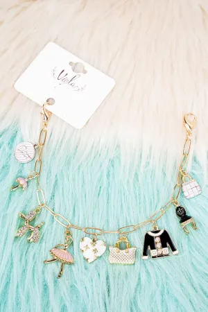 Girly & Glam Goldtone Trucker Hat Chain