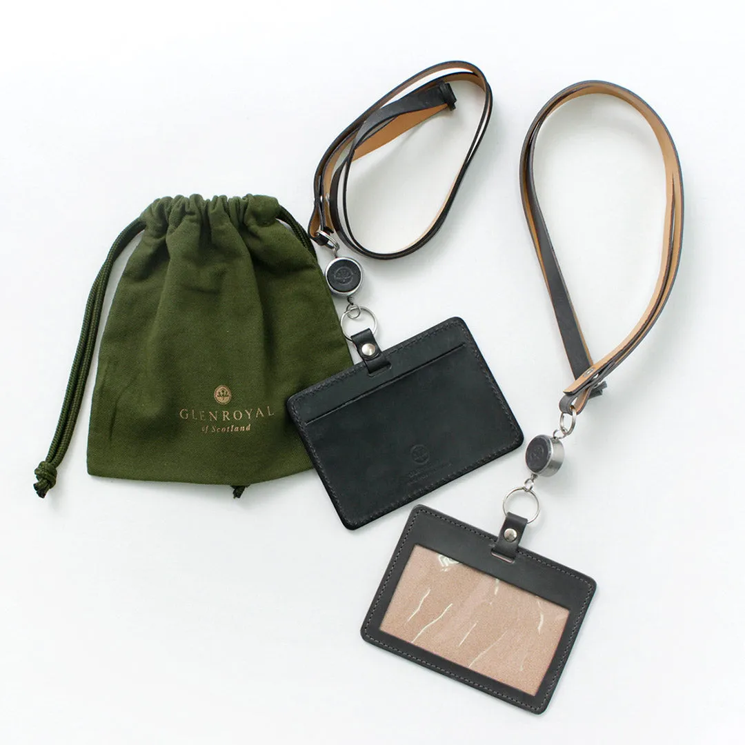 GLENROYAL / ID CASE WITH REEL STRAP
