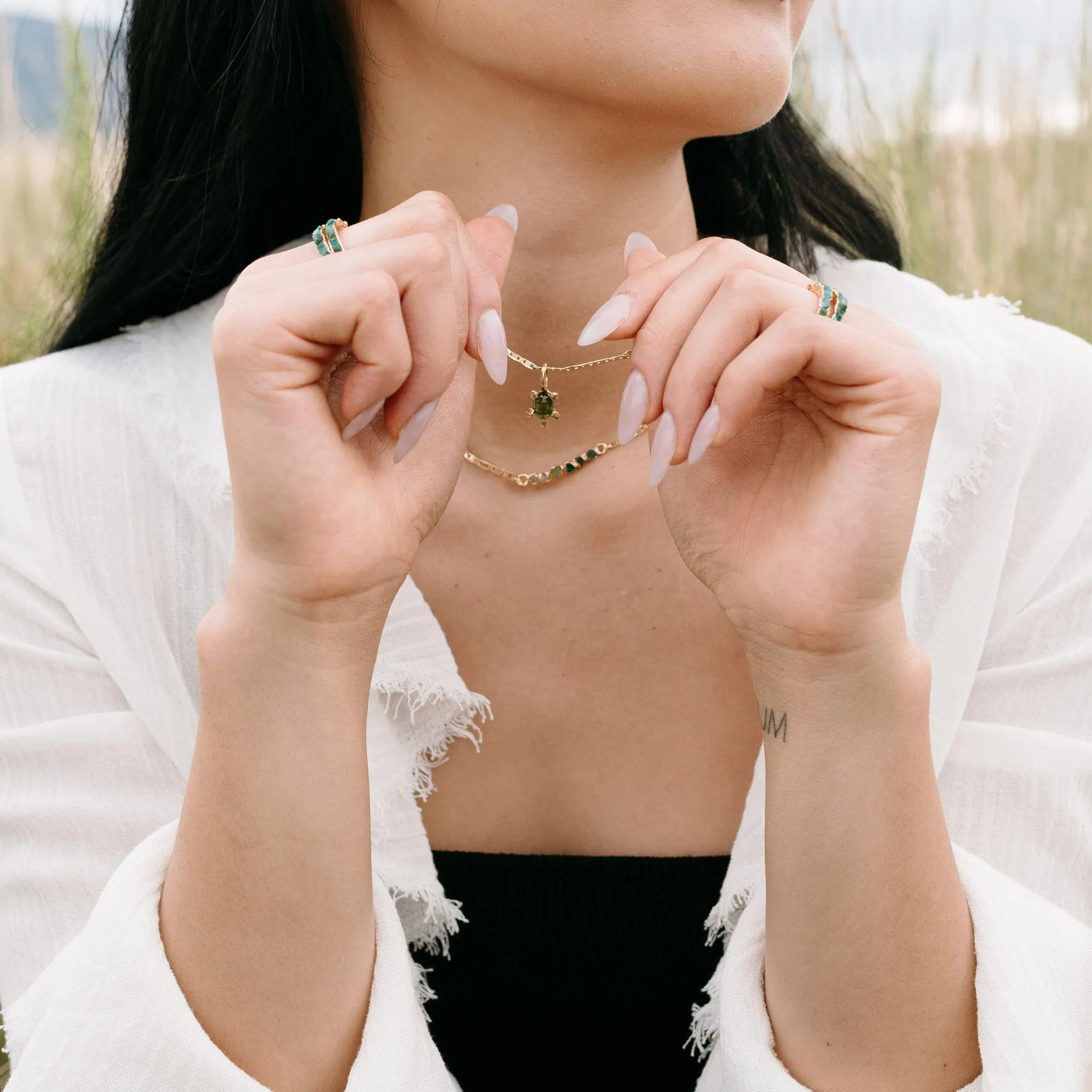 Glimmer Chain Necklace