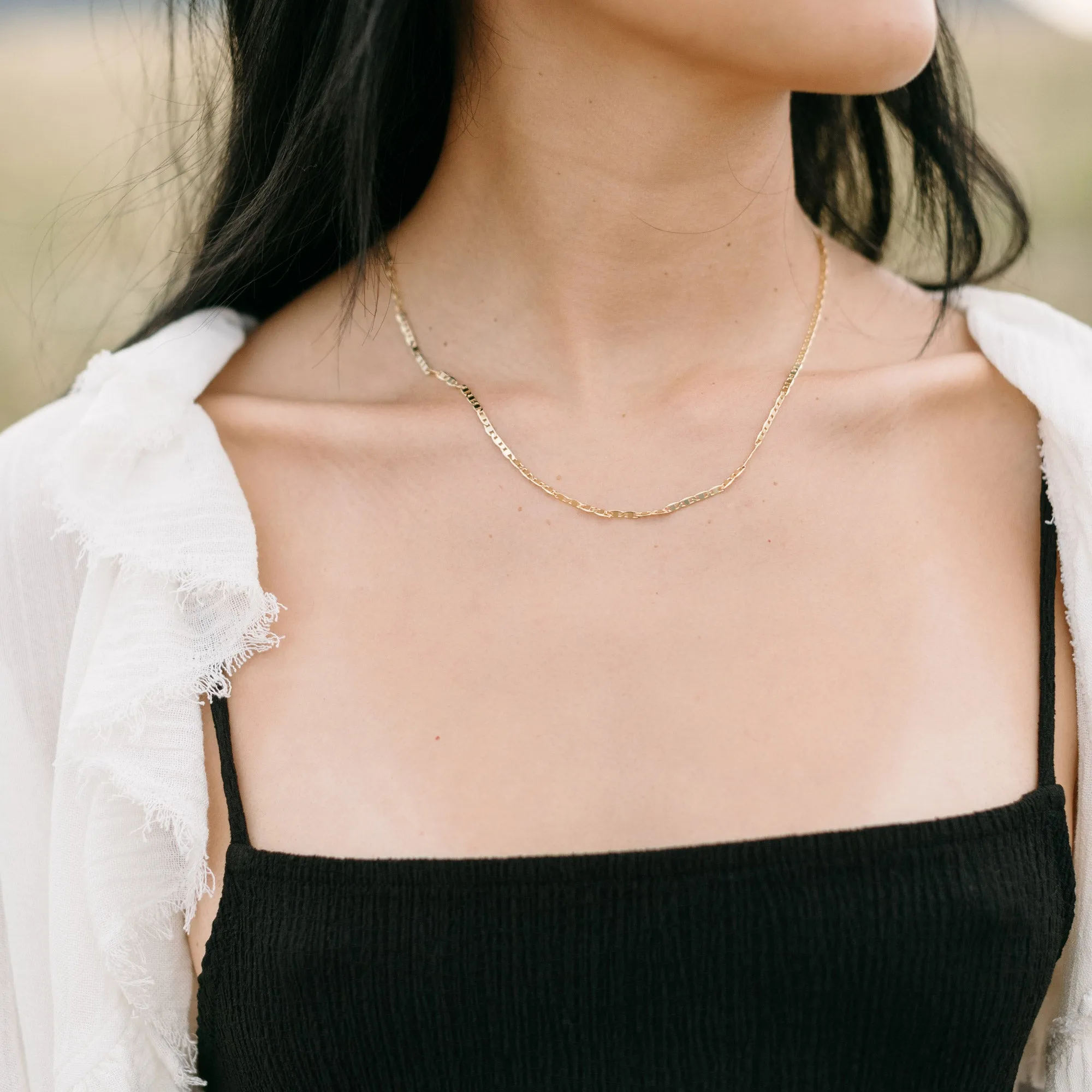 Glimmer Chain Necklace