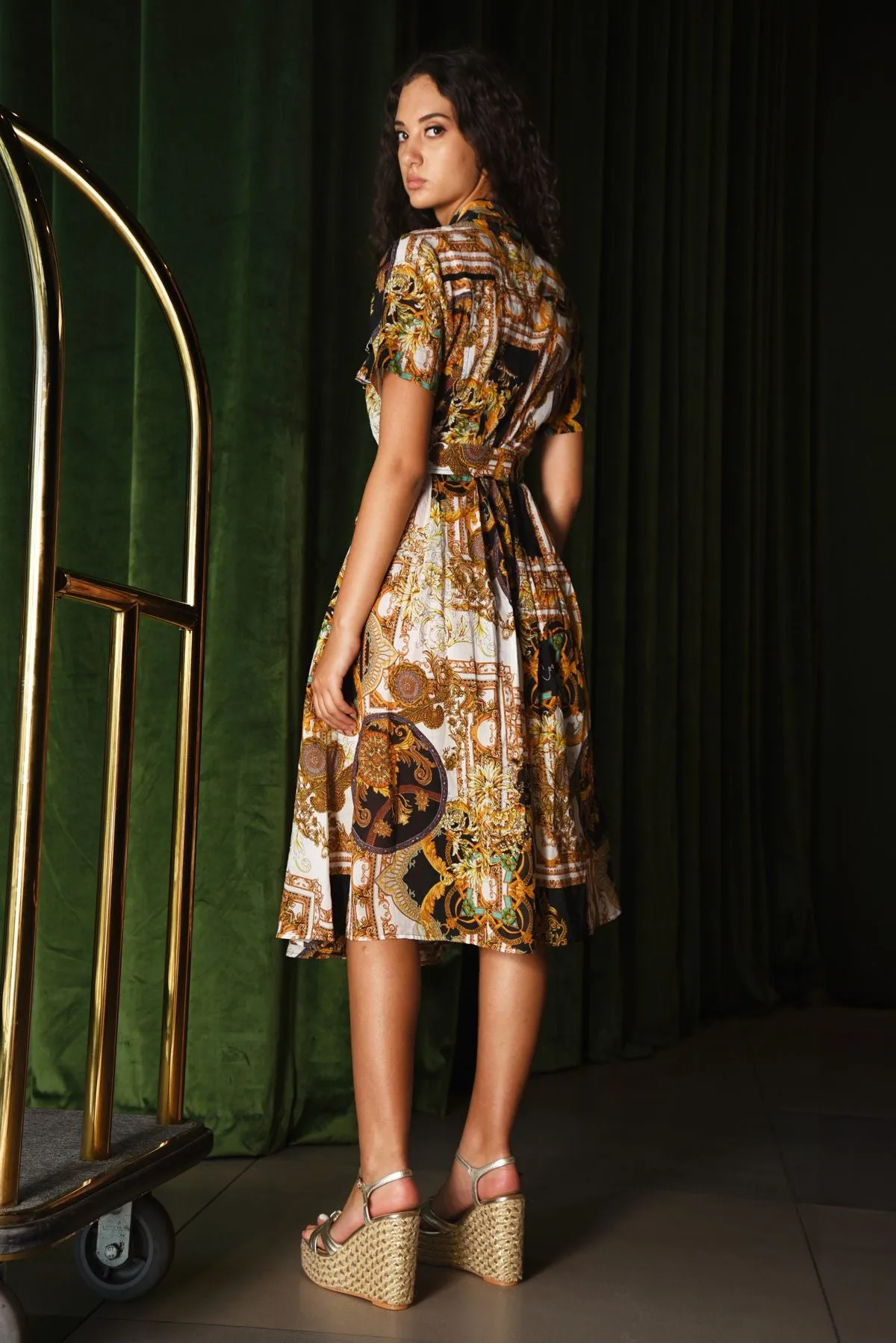 Gold Gold Heart Dress