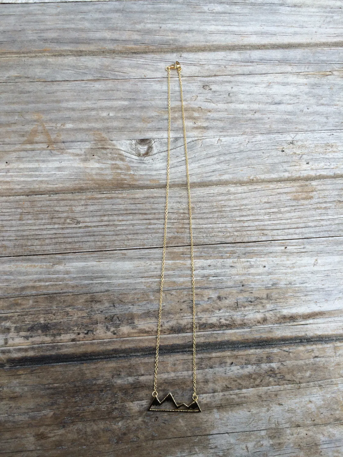 Gold Mountain Necklace
