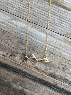 Gold Mountain Necklace