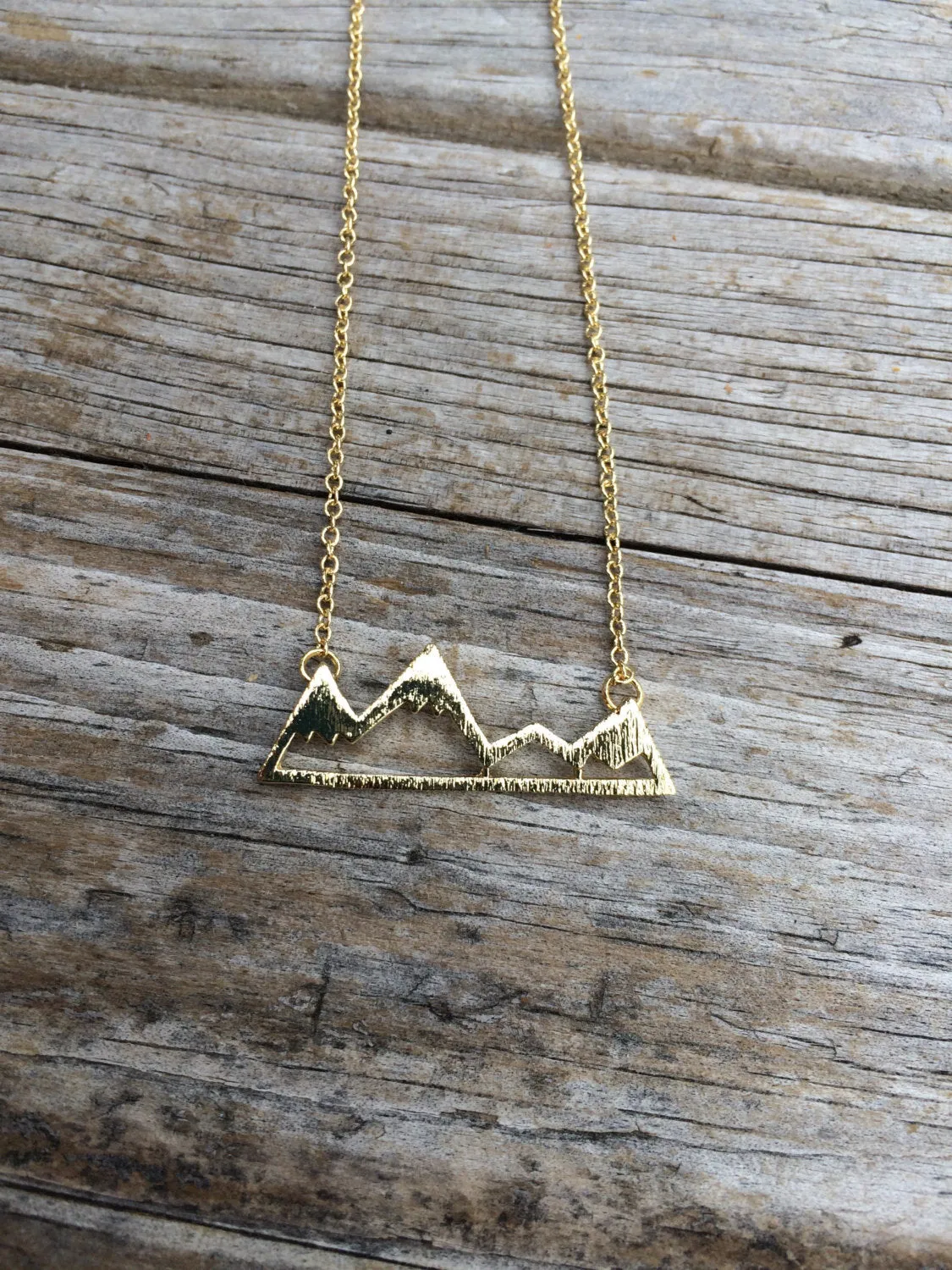 Gold Mountain Necklace
