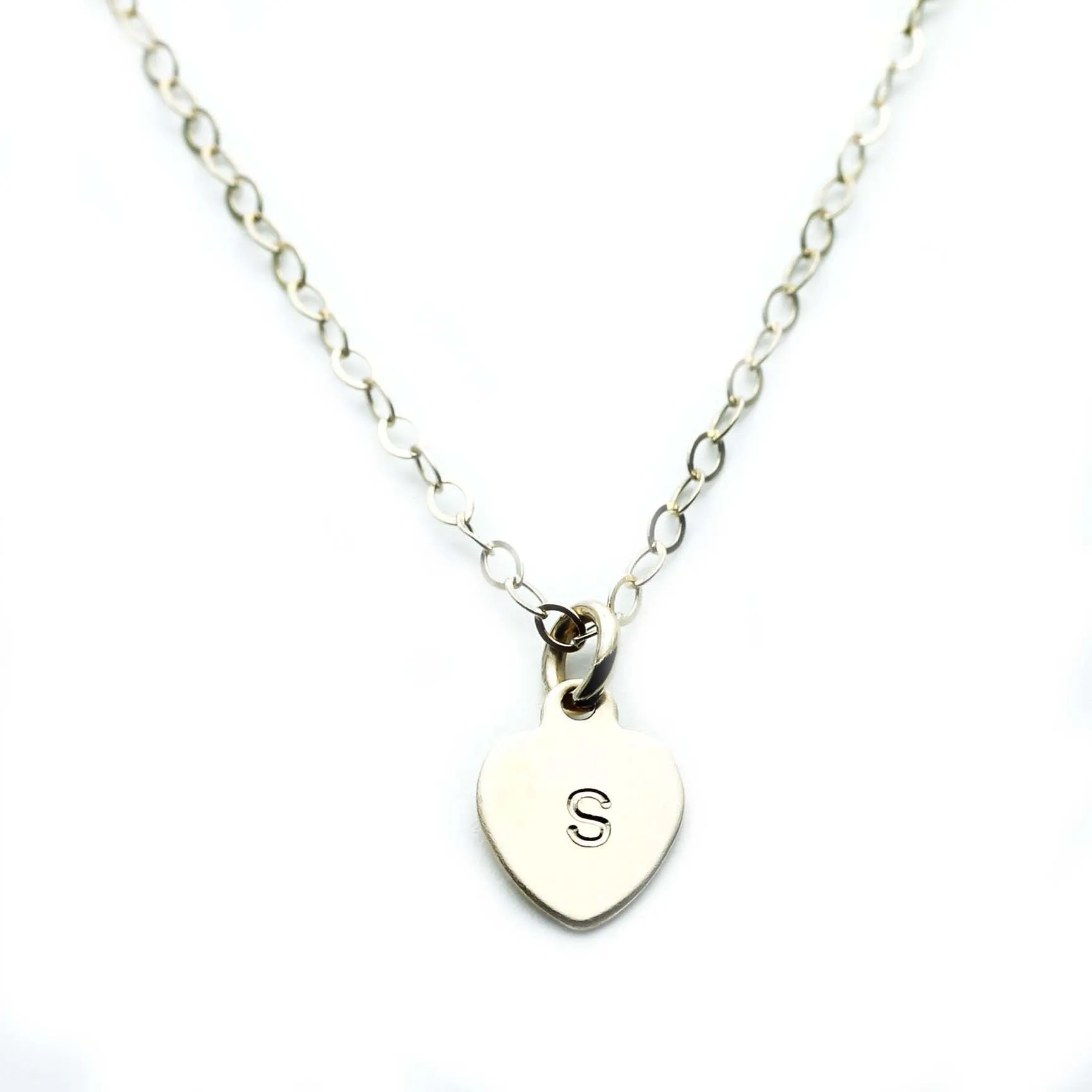 Gold Name Plate Necklace Custom Multi Charms