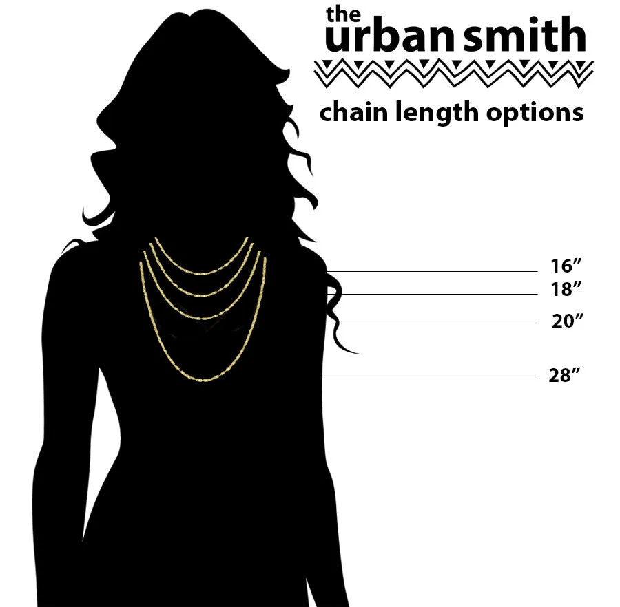 Gold Name Plate Necklace Custom Multi Charms