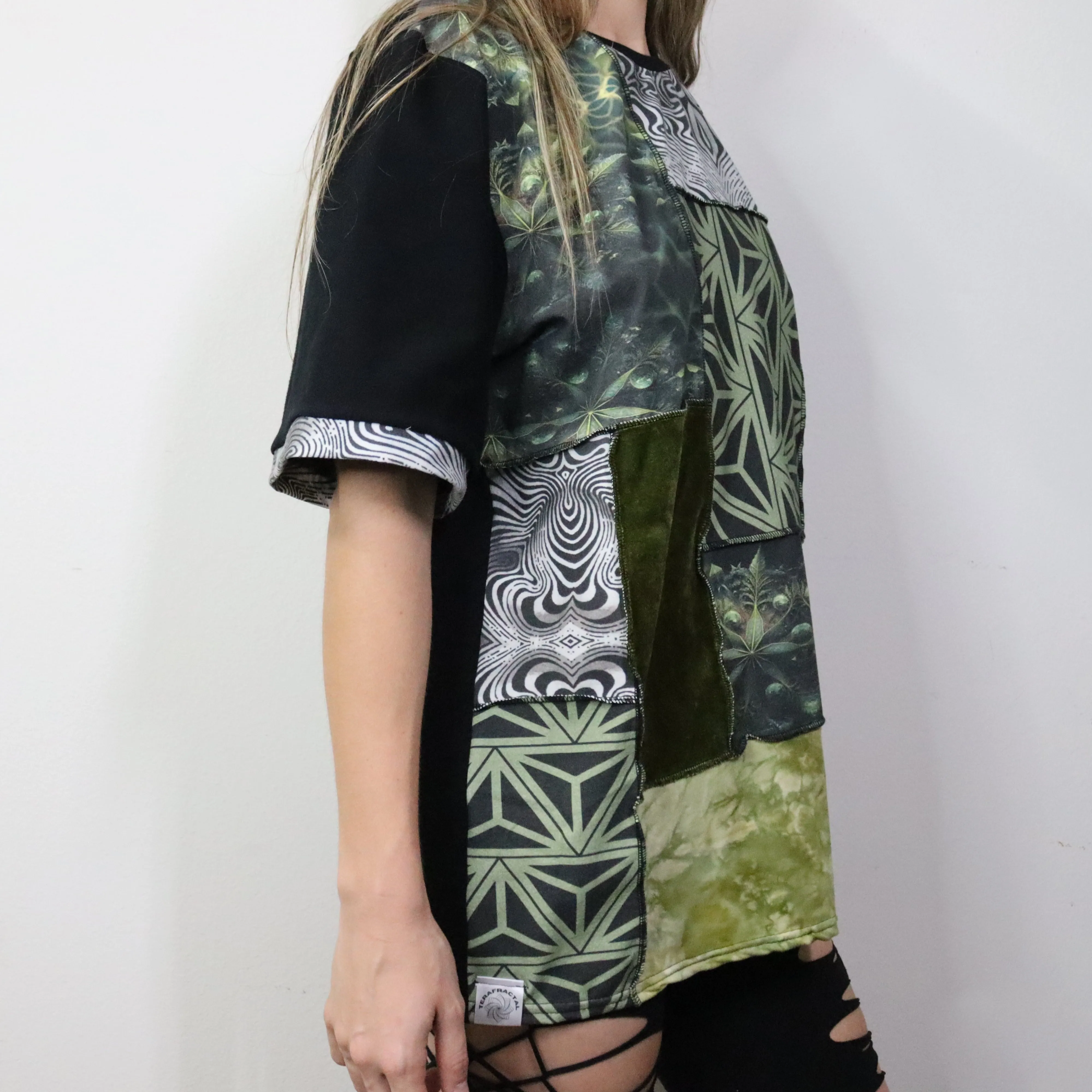 Green Bean (LG) Patchwork Tee