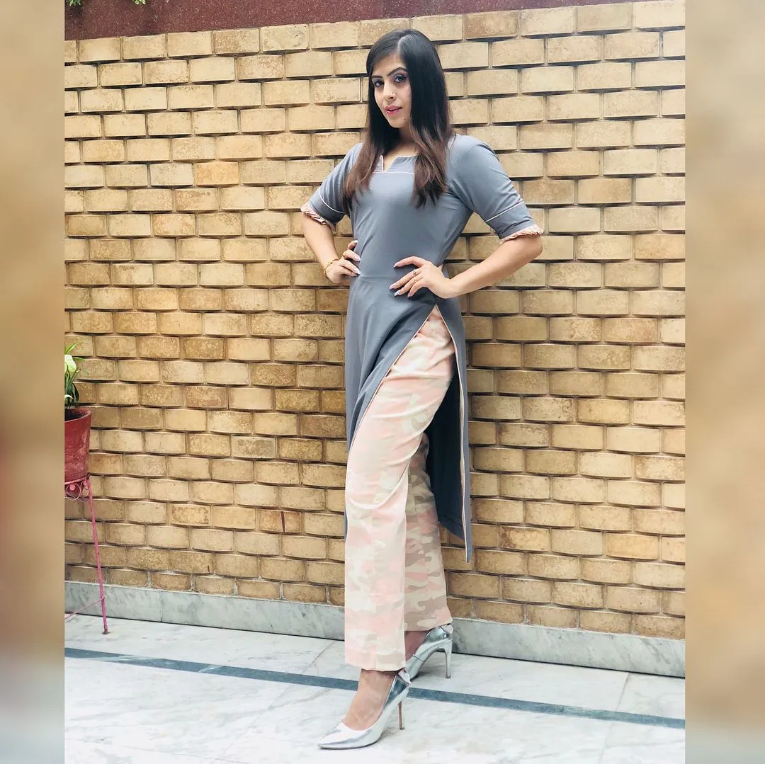 Grey Pink Suit