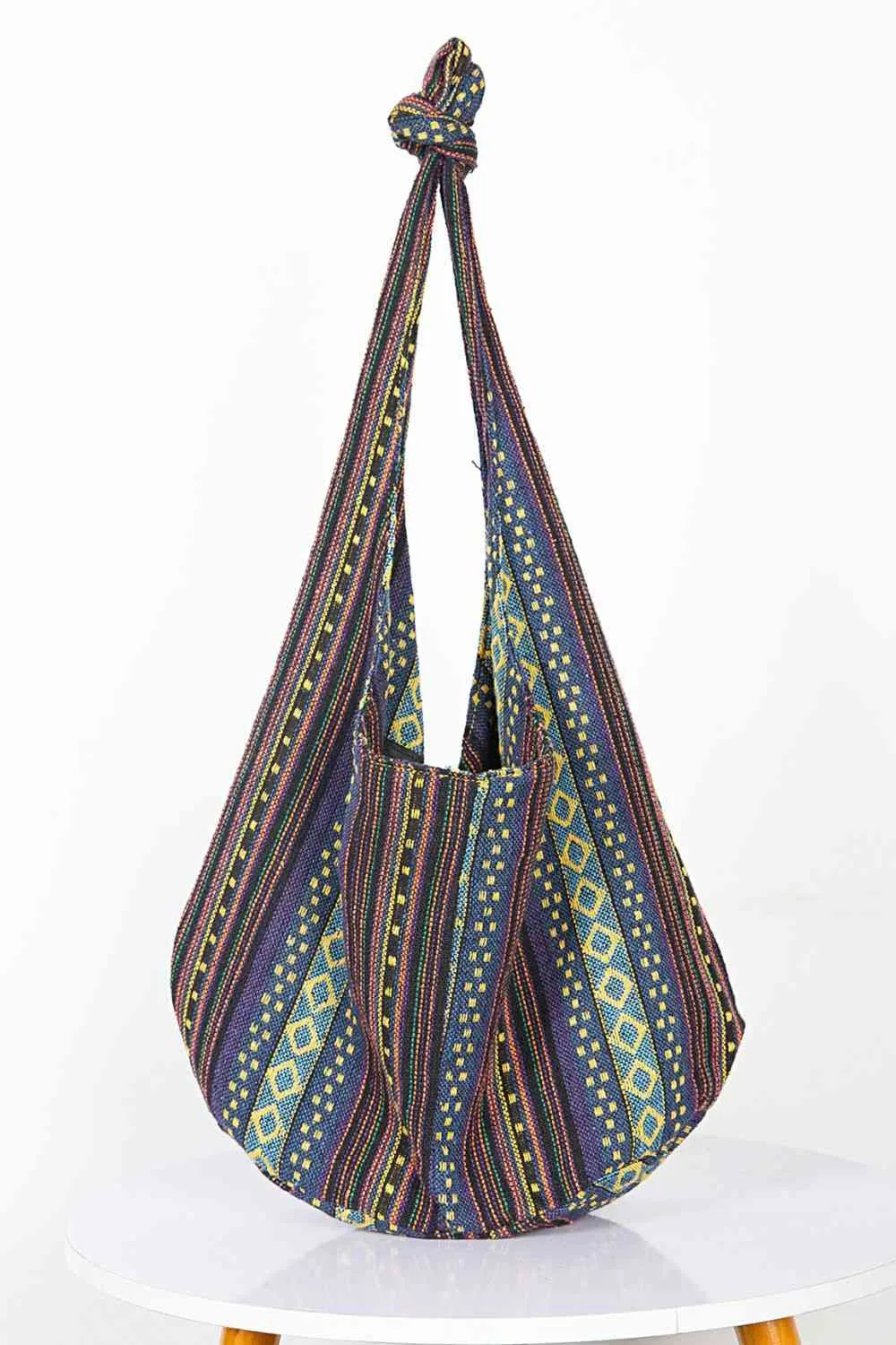 GYPSY-Large Canvas Boho-Chic Crossbody Bag