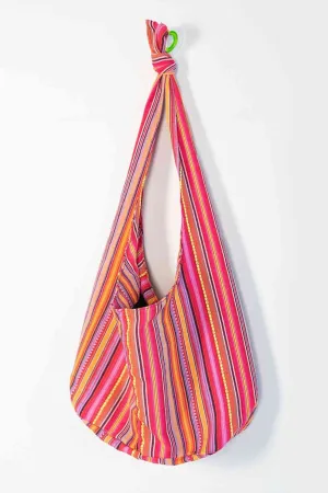 GYPSY-Large Canvas Boho-Chic Crossbody Bag