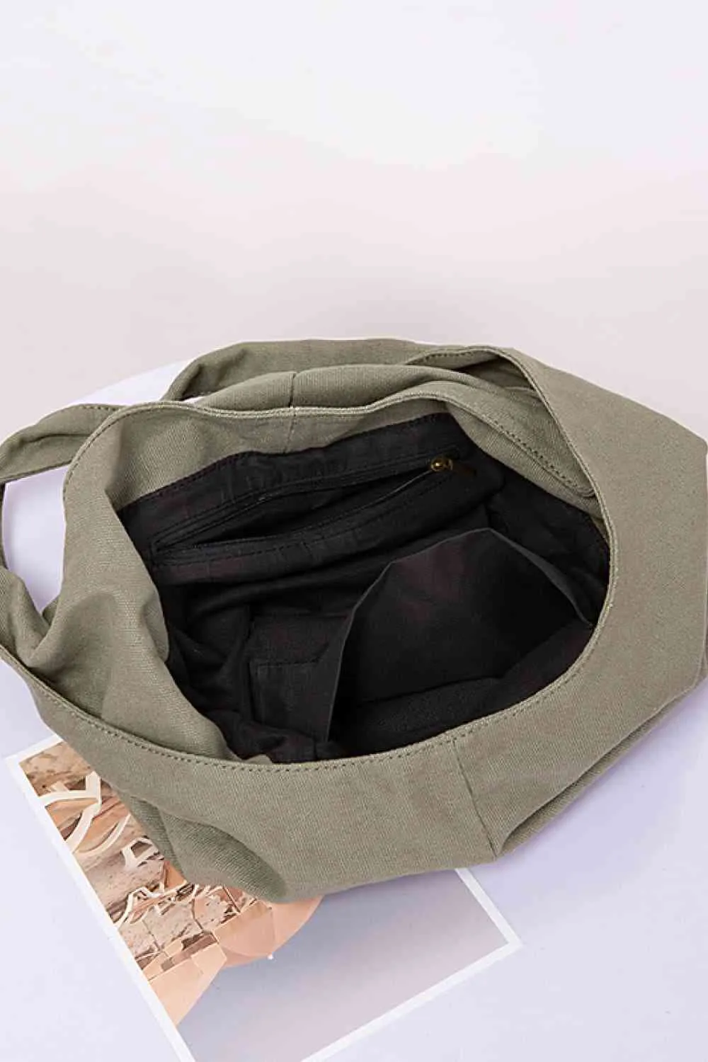 GYPSY-Large Canvas Boho-Chic Crossbody Bag