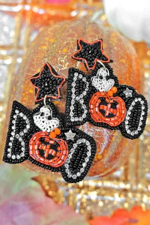 Halloween Beaded earrings