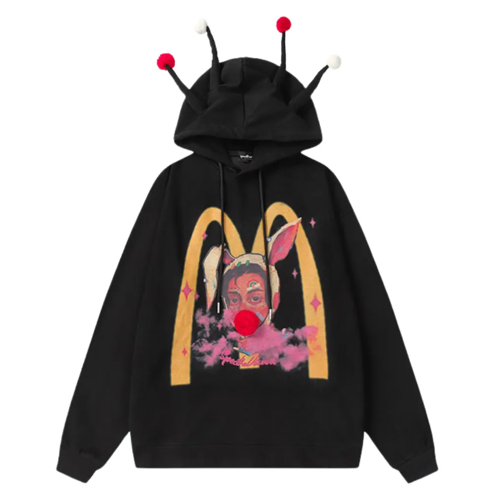 Halloween Clown Hoodie