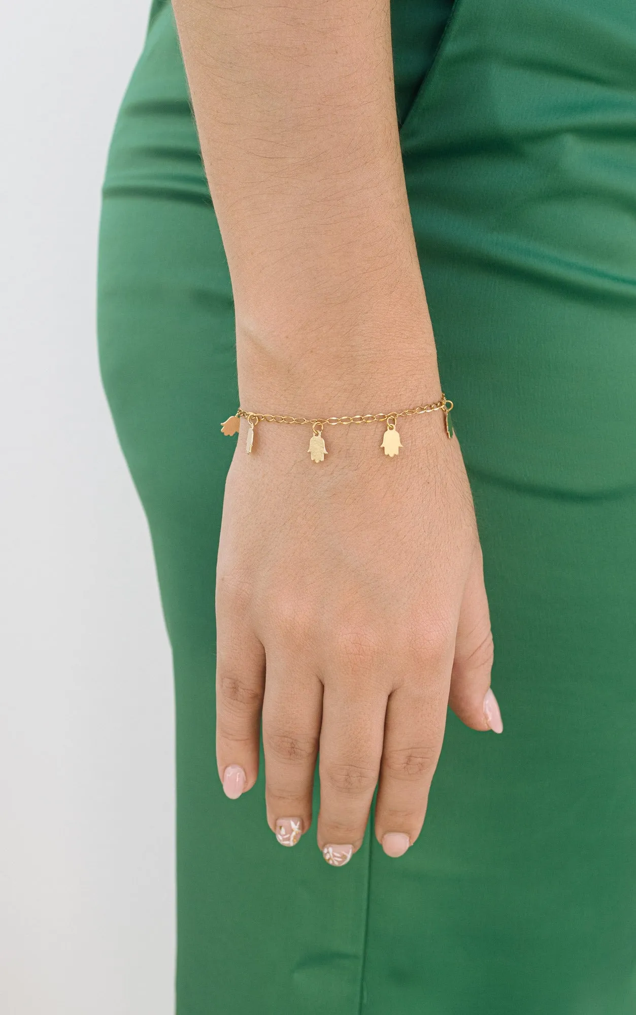 Hamsa Charms Bracelet