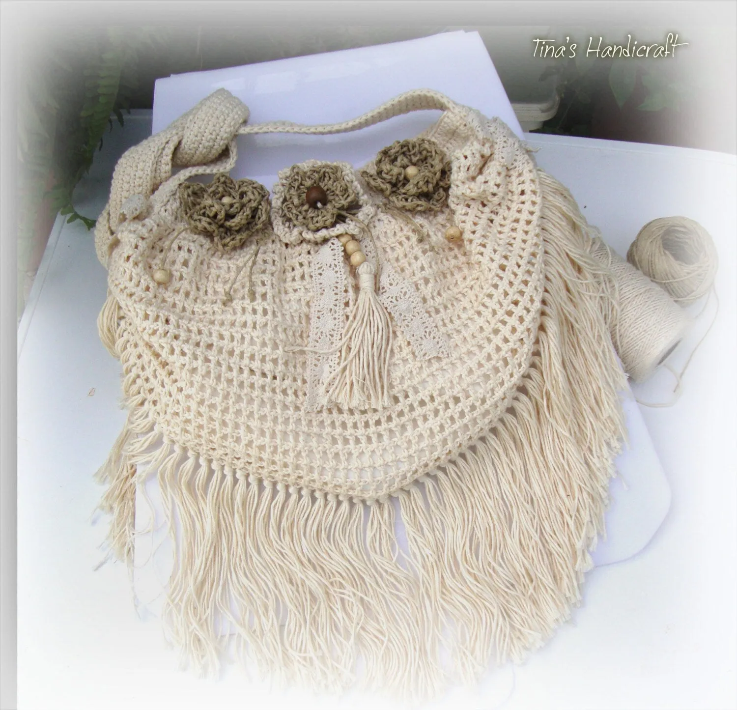 Handmade Boho Bag "Unique Like you"