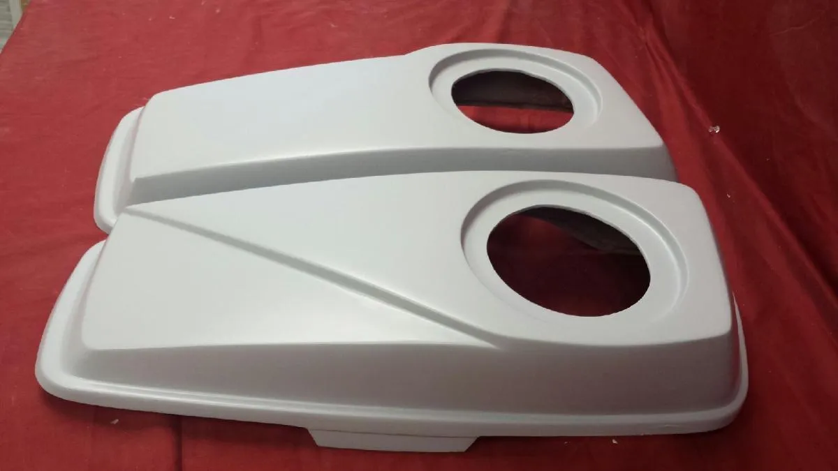 Harley 2014 - 2018  Model Saddlebag Speaker Lids Harley Touring Stretched / Extended 6.5"