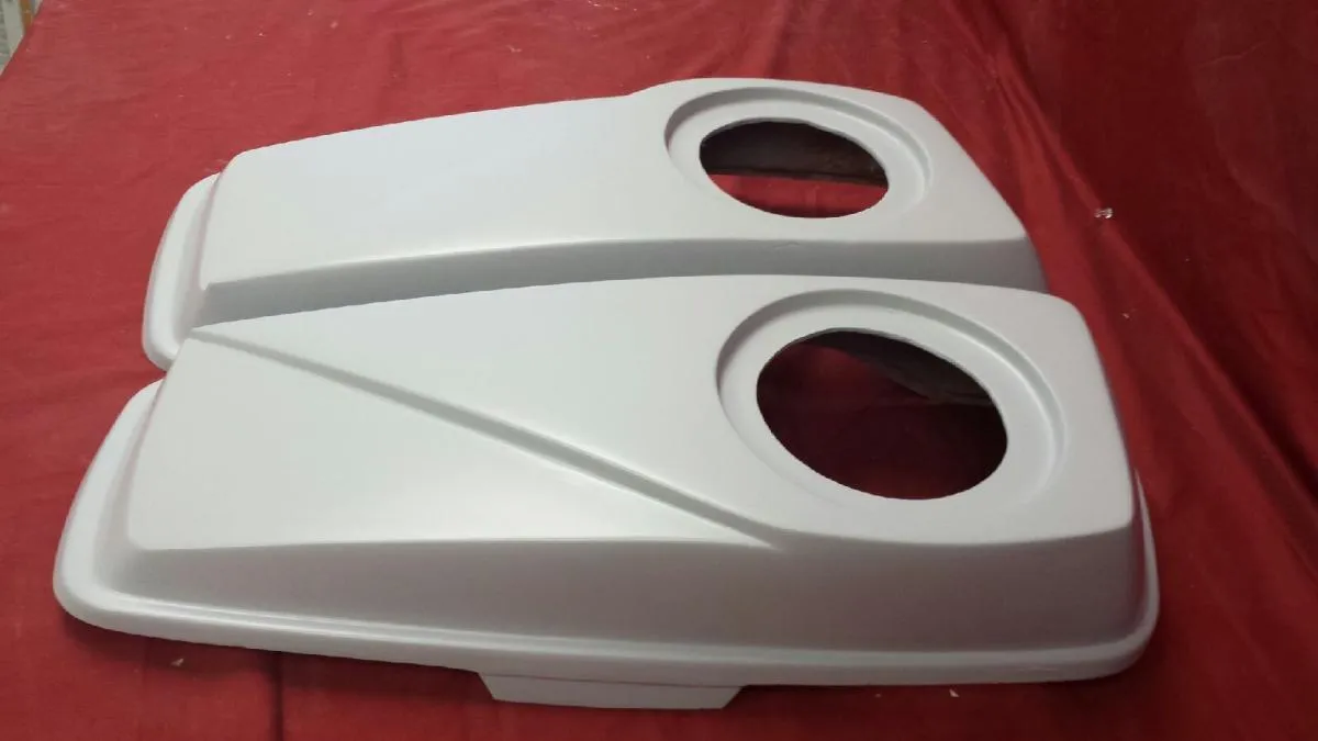 Harley 2014 - 2018  Model Saddlebag Speaker Lids Harley Touring Stretched / Extended 6.5"