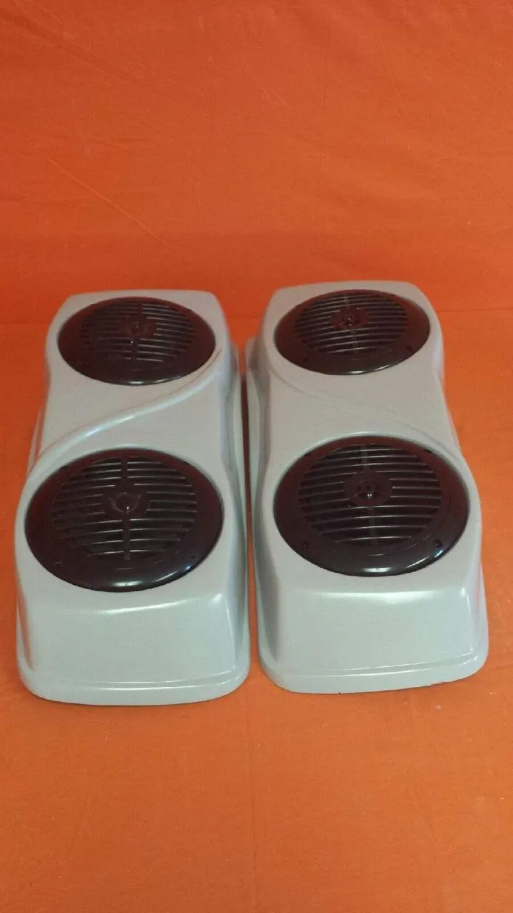 Harley 2014 - 2018  Model Saddlebag Speaker Lids Harley Touring Stretched / Exten?ded Dual 6.5" With Speakers