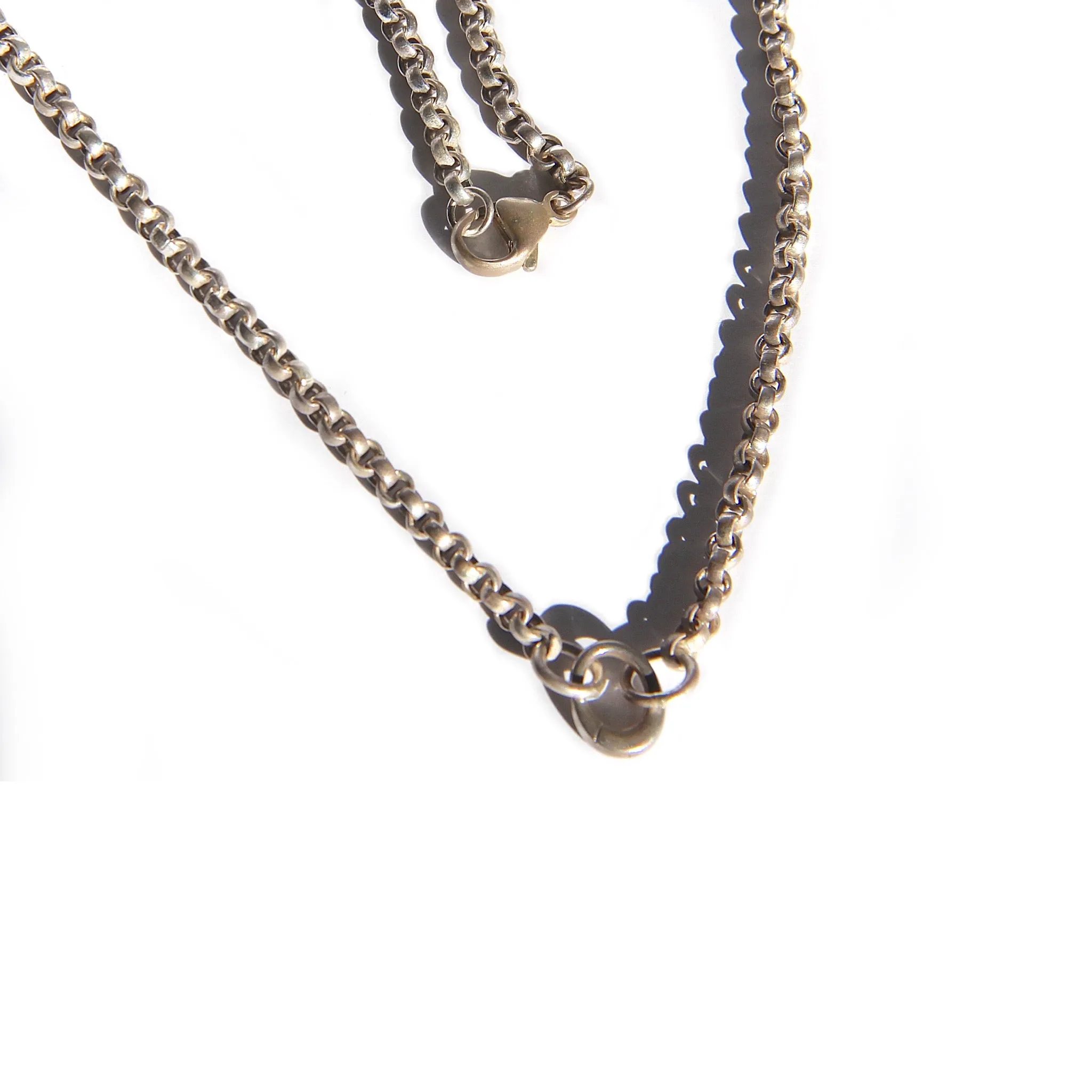 Heavy-weight rolo chain for charms