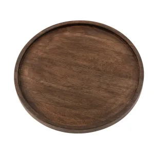 Heritage Round Tray - Stained Mango