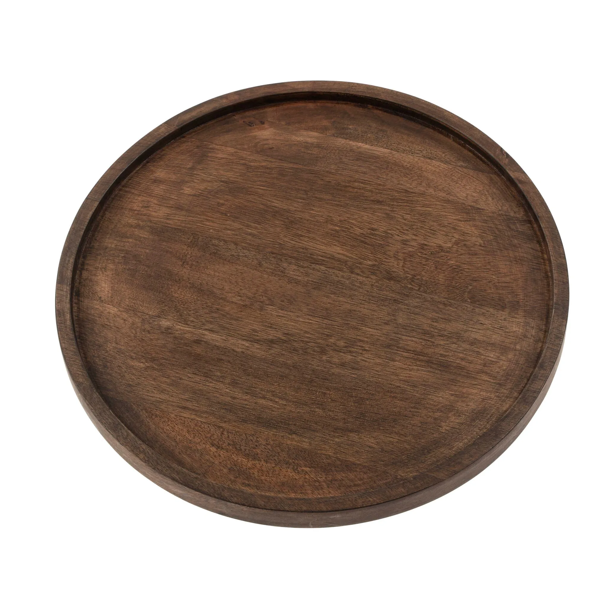 Heritage Round Tray - Stained Mango