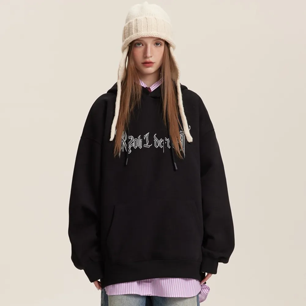 High Street Cross Cotton Hoodie
