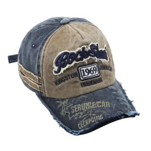 High Street Distressed Embroidered Hat