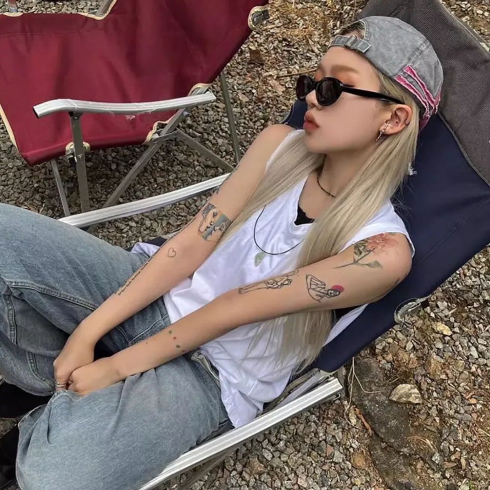 High Street Distressed Embroidered Hat