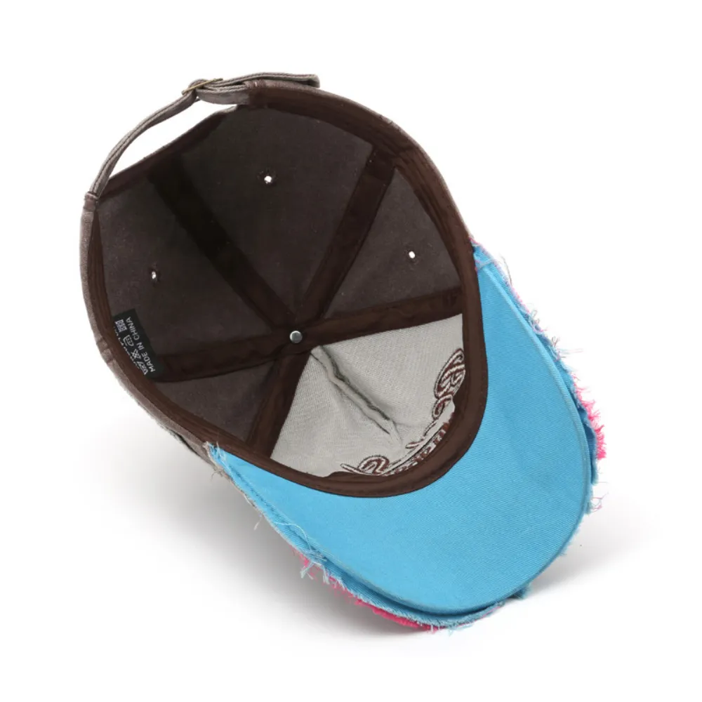 High Street Distressed Embroidered Hat
