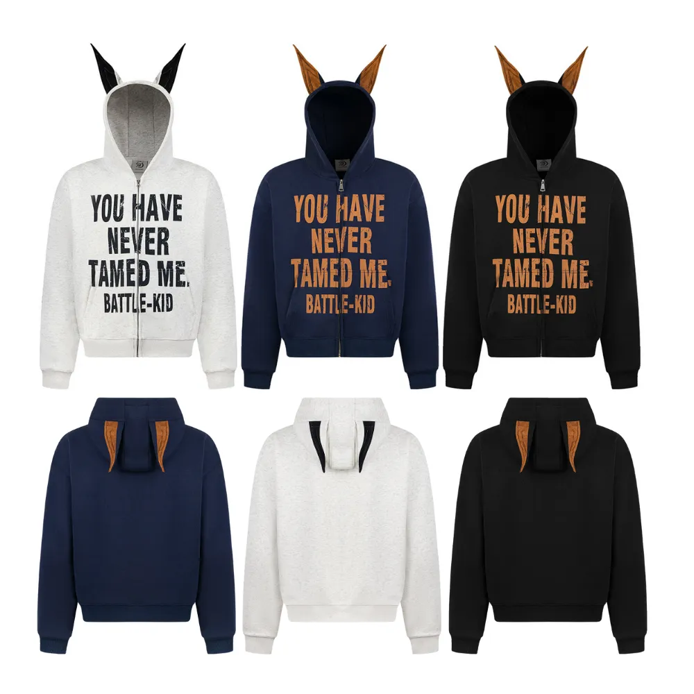 High Street Doberman Ears Hoodie