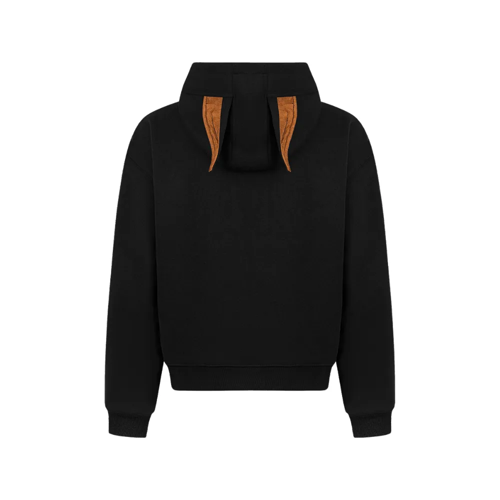 High Street Doberman Ears Hoodie