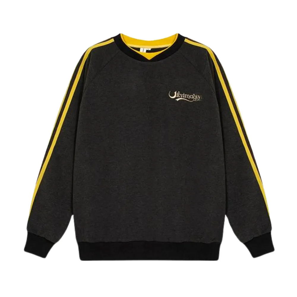 High Street Embroidered Raglan Sweatshirt