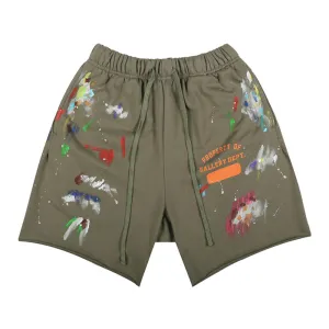 High Street Graffiti Lettering Shorts