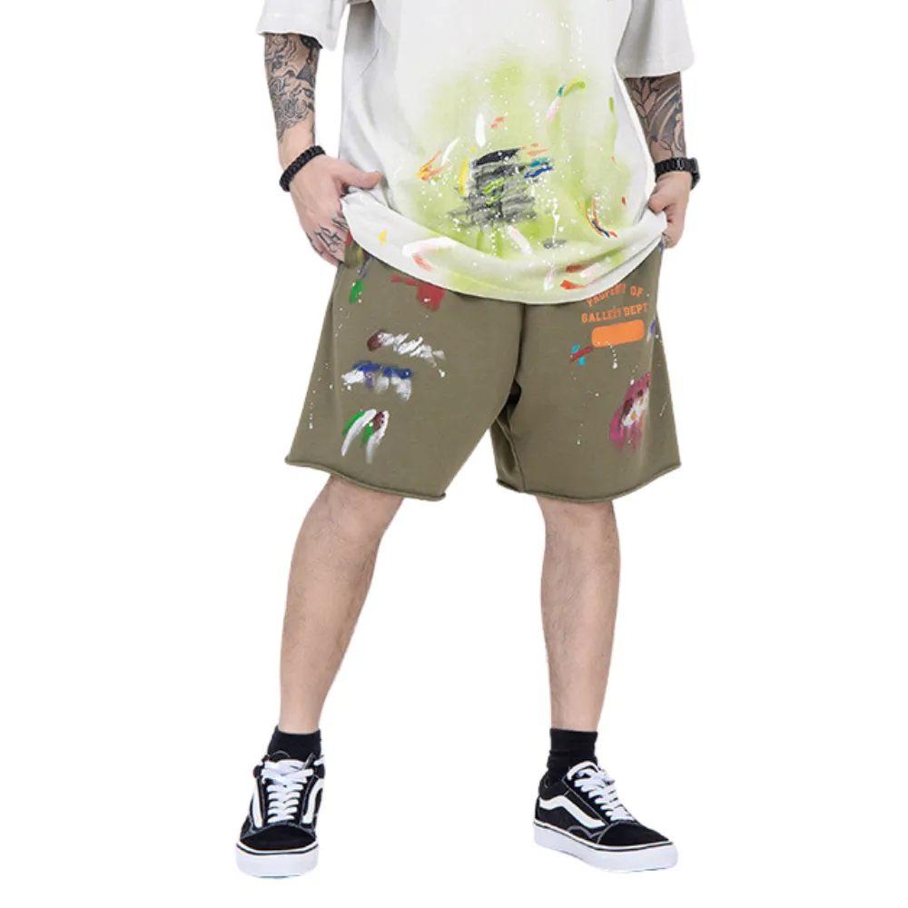 High Street Graffiti Lettering Shorts