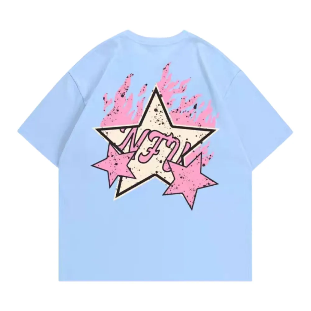 High Street Pink Star Flame T-shirt