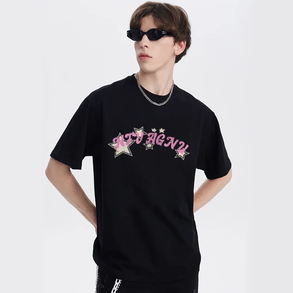 High Street Pink Star Flame T-shirt