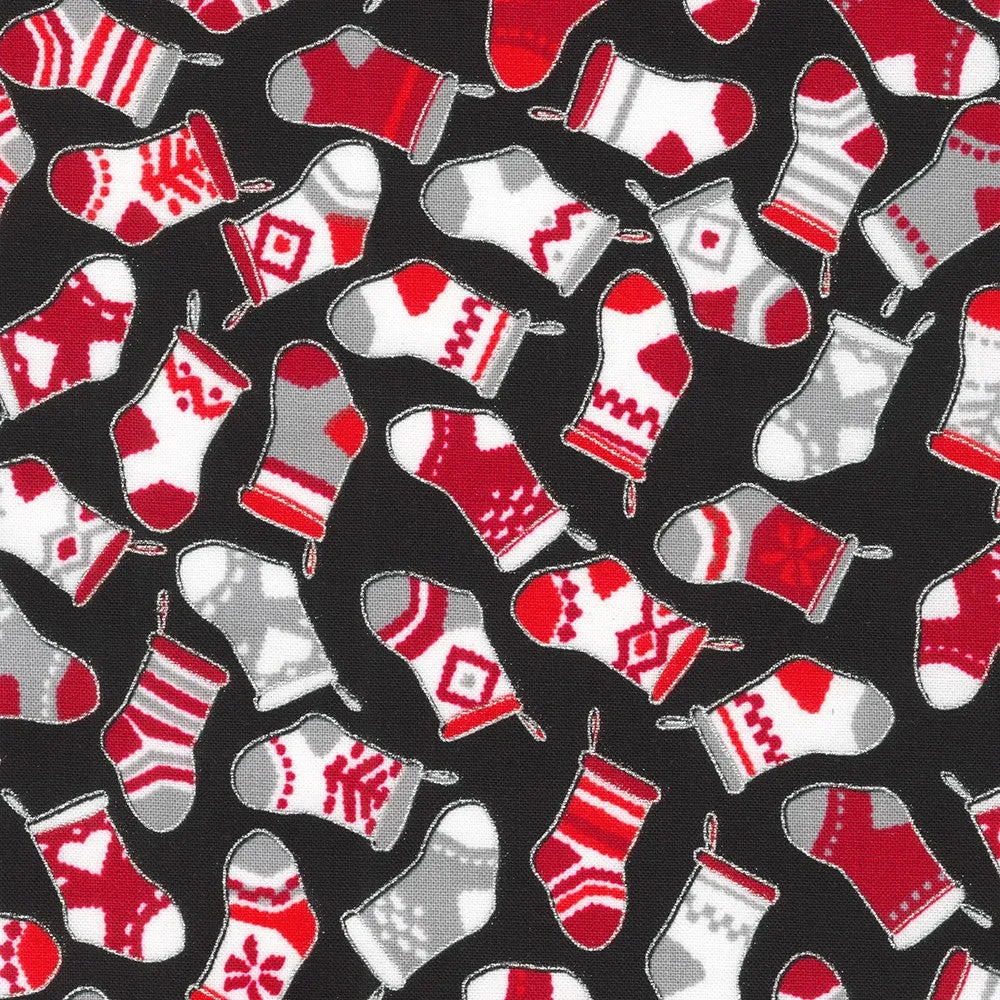 Holiday Charms Onyx - (6)