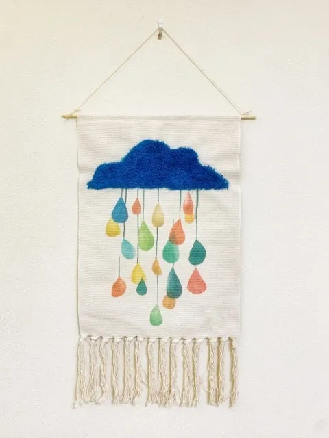 Home Boho Decor Macrame  Cotton Tassel Handmade Woven Wall Hanging Tapestry geometric canvas wall Art background cloth tapestry