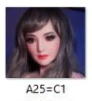 IL Doll - Silicone Sex Doll Head - M16 Compatible - Natural