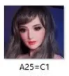 IL Doll - Silicone Sex Doll Head - M16 Compatible - Natural