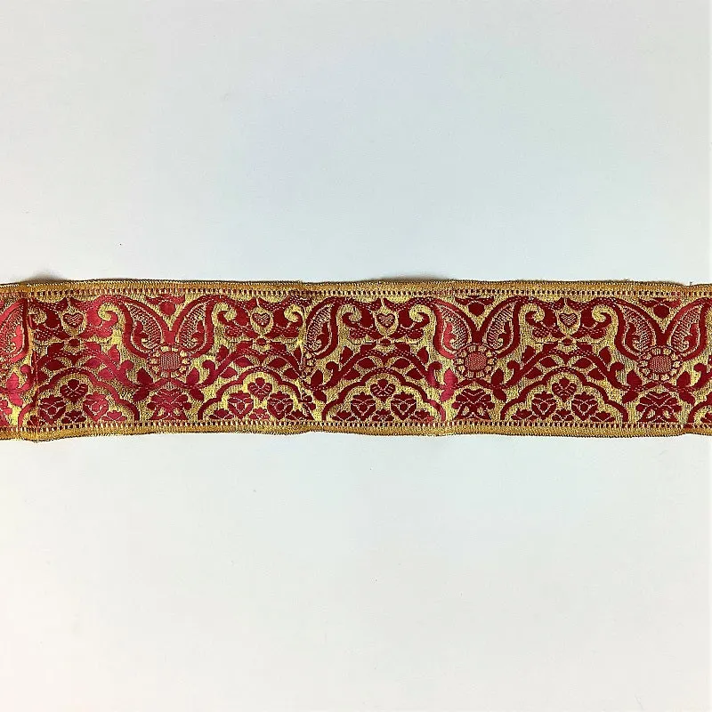 Indian brocade-style saree border - brocade style Banarasi border