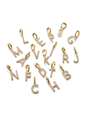 INITIAL - Charm • Color: 18K Yellow Gold