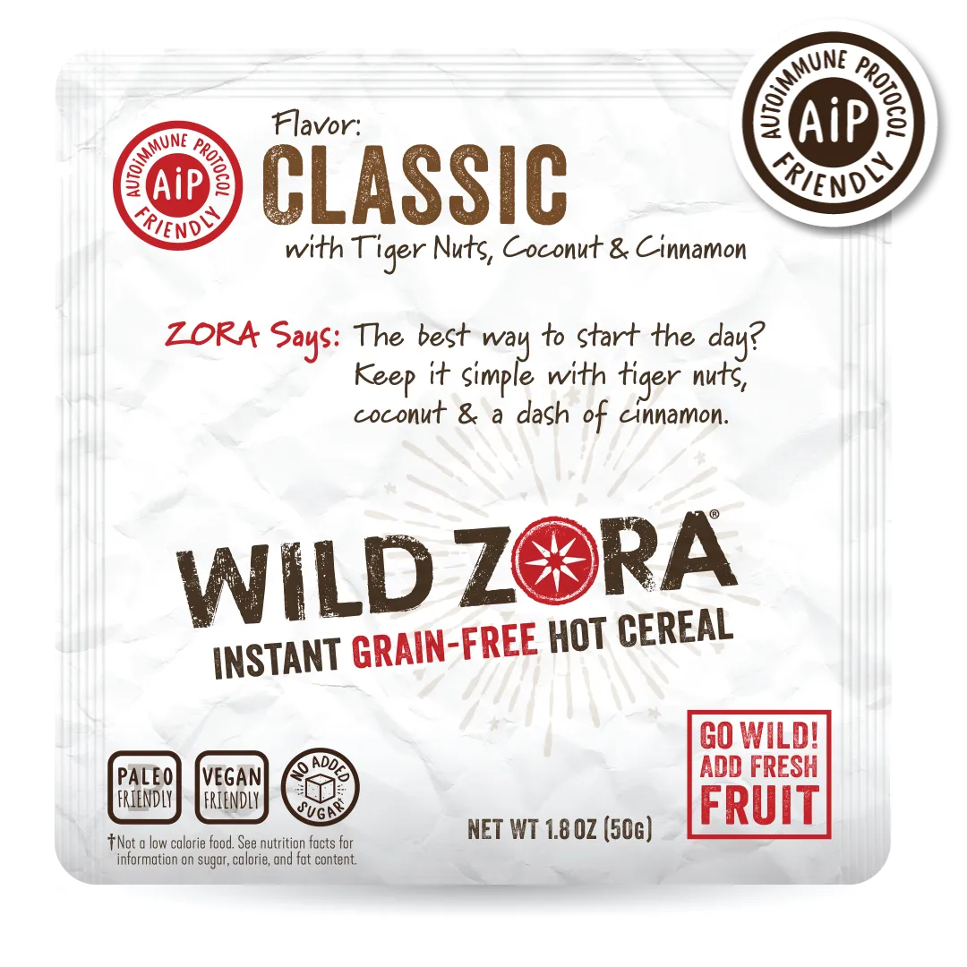 Instant Cereal - AIP Classic with Tiger Nuts, Coconut & Cinnamon 10-Pack