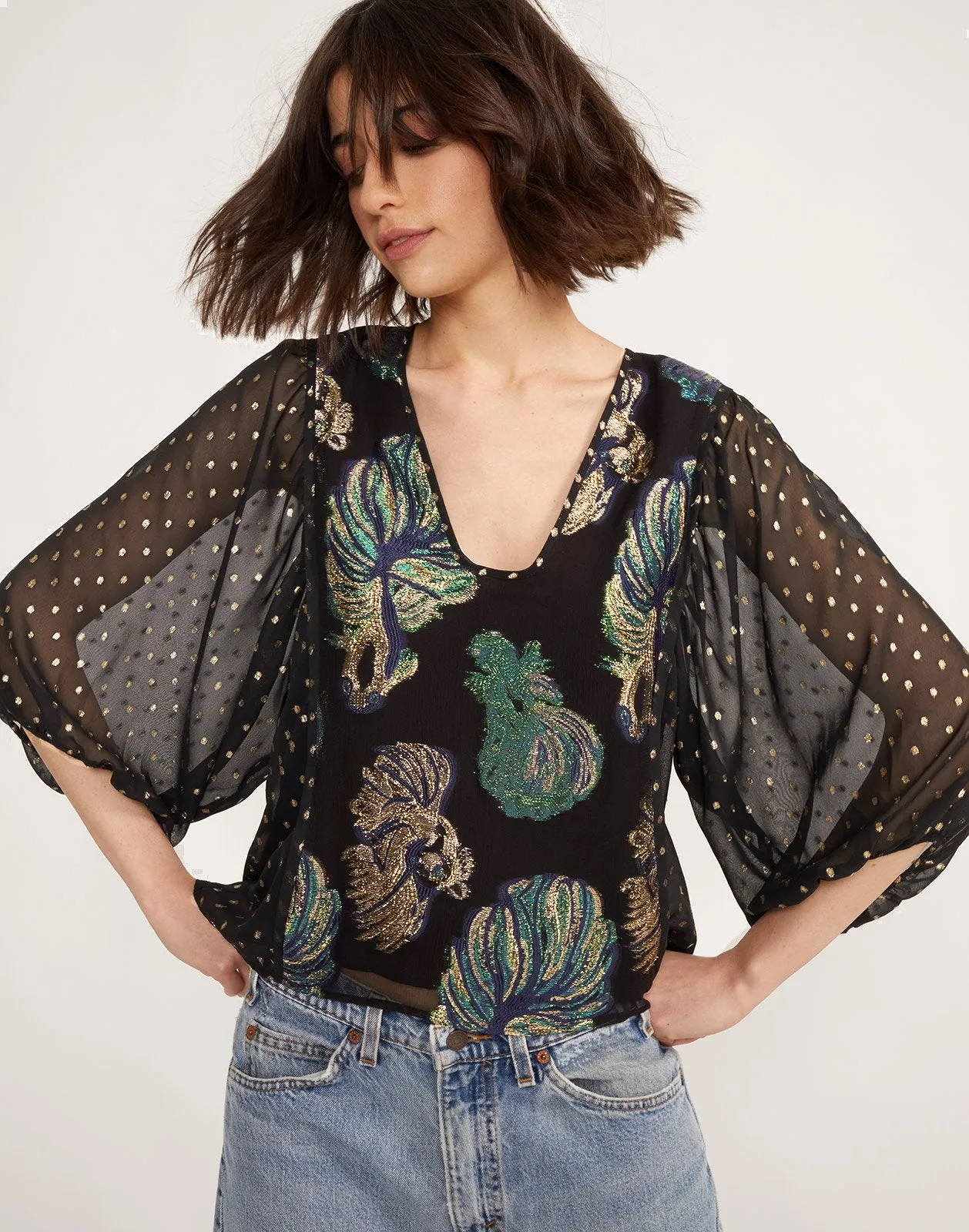 Inverness Metallic Fish Top