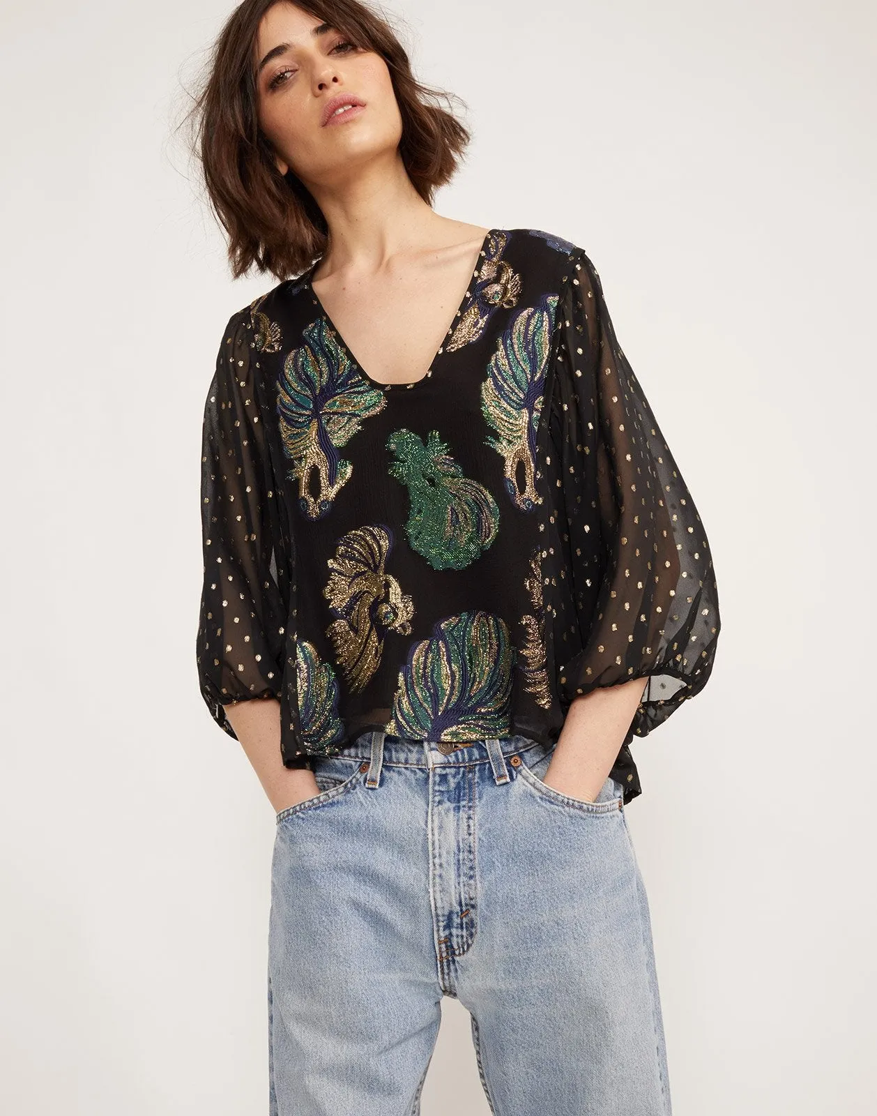 Inverness Metallic Fish Top