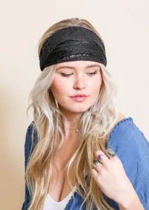 Isla Lace Stretch Headband
