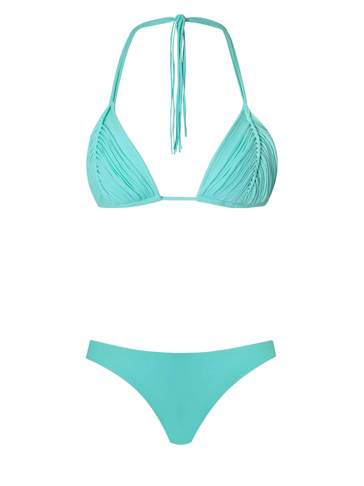 Isla Tri-Basic Ruched Bikini ::RET