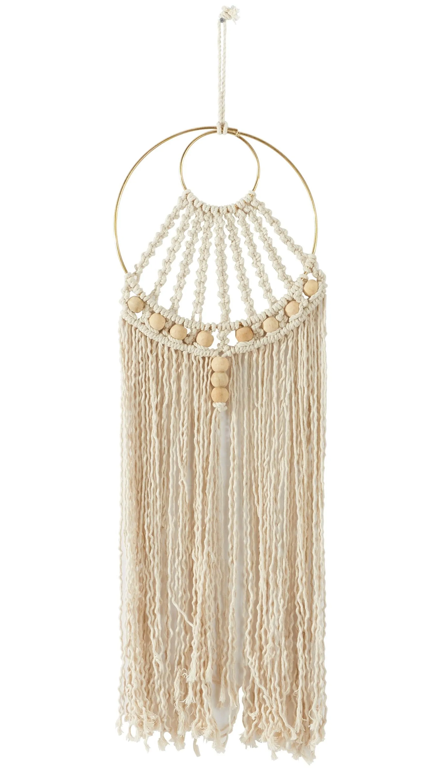 IVORY MACRAME HANGING
