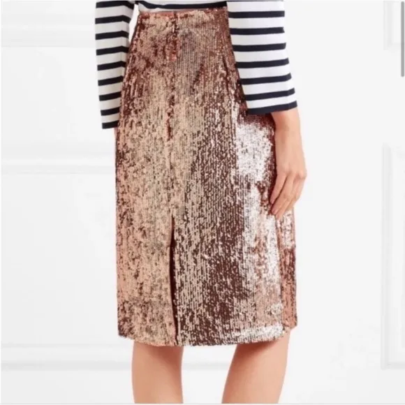 J Crew sequin skirt size 2P