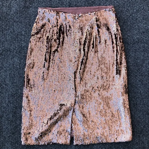 J Crew sequin skirt size 2P